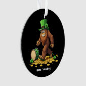 Drôle Bigfoot Sasquatch Trèfle St Patrick's Day (devant)