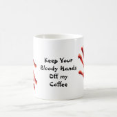 Drôle Bloody Hands Coffee Mugs (Centre)
