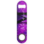 Drôle Boire Joke Purple Parties scintillant Monogr (Dos)