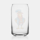 Drôle Bossy Cartoon Rooster (Verso)