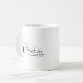 Drôle Bowling Chien Mug (Devant gauche)