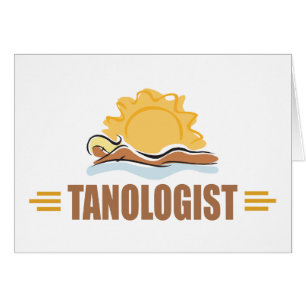 Drôle bronzage au soleil