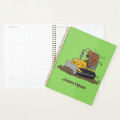 Drôle bulldozer de conduite de taureaux (Devant avec enveloppe)