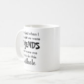 Drôle cadeau de départ pour Coworker café Mug (Devant gauche)