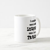 Drôle cadeau de départ pour Coworker café Mug (Devant droit)