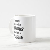 Drôle cadeau de départ pour Coworker café Mug (Devant gauche)