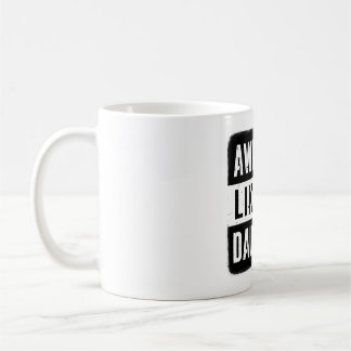 Drôle cadeau de Fête des pères Mug de fille ou de