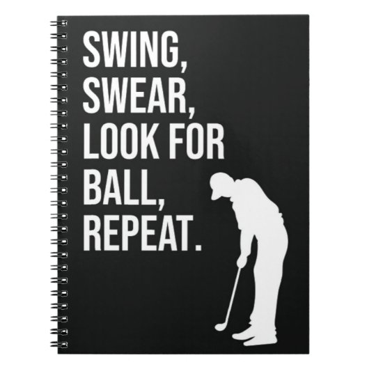 Drôle cadeau de golf pour Golfer Humour Carnet de  (Devant)