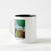 Drôle cadeau de l'Humour Thanksgiving Mug (Devant gauche)