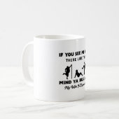 Drôle cadeau de mari à la femme classique Mug (Devant gauche)