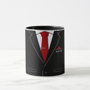 Drôle cadeau de Mug Café d'entreprise avec nom per