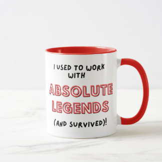Drôle cadeau de retraite, Mugs de retraite