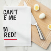 Drôle cadeau de retraite serviette de cuisine pour (Quart Plié)