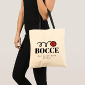 Drôle cadeau de sac fourre-tout de balle de bocce  (Devant (produit))