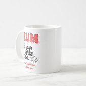 Drôle cadeau Mug de la Fête des Mères pour maman,  (Devant gauche)