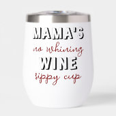 Drôle cadeau pour maman Vin Sippy Citation de la c (Avant)