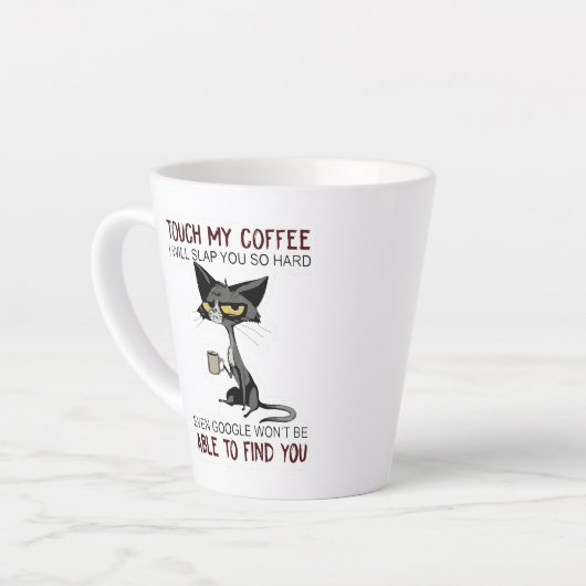 Drôle café de chat Mug (Angle gauche)