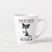 Drôle café de chat Mug (Droite)