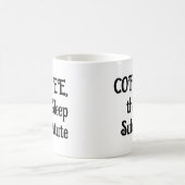 Drôle Café Mug Le Substitut Du Sommeil (Centre)