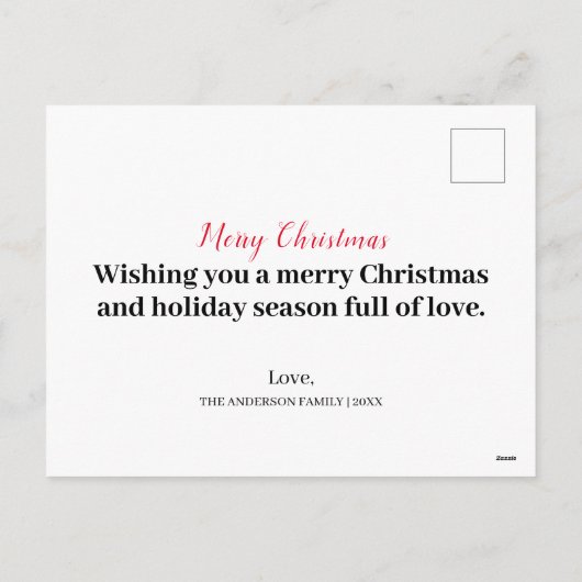 Drôle café Noël citations Carte postale (Dos)