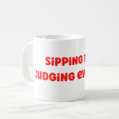 Drôle café Sober Mug (Devant gauche)