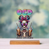 Drôle café squelette mot art (Neutre)