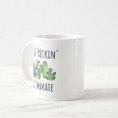 Drôle camarade de chambre Roomie Gift Idea Mug Cof (Devant gauche)