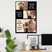 Drôle Camel Hump Day COMPTDOWN Poster (24x36) (Bureau à domicile)