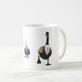 Drôle Canard, Canard, Mug D'Oie (Devant droit)