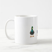 Drôle Canard, Canard, Mug D'Oie (Gauche)