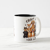 Drôle Canard Mug café pour cadeau Amoureux des chi (Devant droit)
