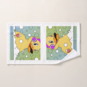 Drôle Canard serviette (Serviette à main)