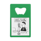 Drôle Caricatures de golf. (Dos)