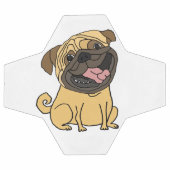 Drôle Carlin Chien Chien Chien Chien Chien Soccer  (Plat)