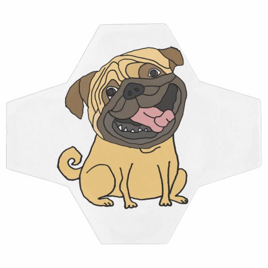 Drôle Carlin Chien Chien Chien Chien Chien Soccer  (Plat)