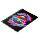 Drôle carnet de slogan champignons (Côté gauche)