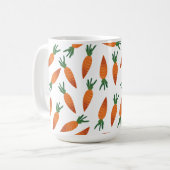 Drôle Carottes Café Mug (Devant gauche)