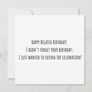 Drôle carte d'Anniversaire