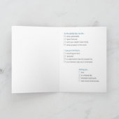 Drôle carte d'anniversaire à papa (Intérieur)