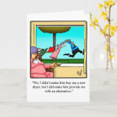 Drôle carte d'anniversaire Mariage pour eux (Fleur jaune)