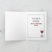 Drôle carte d'anniversaire pour lui - Sarcastique (Intérieur)