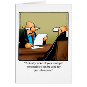 Drôle carte de jour de la Boss National "Spectickl