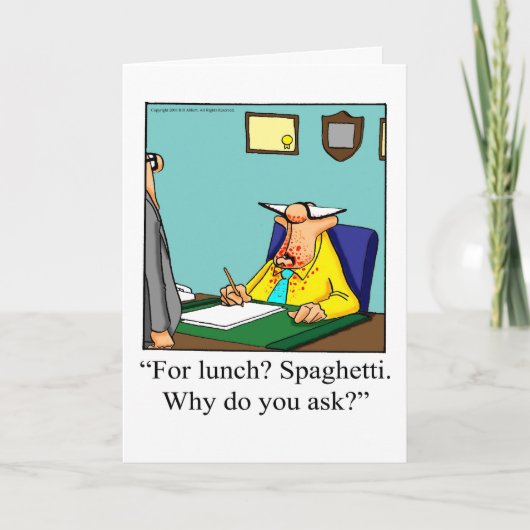 Drôle carte de jour de la Boss National "Spectickl (Devant)