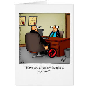 Drôle carte de jour de la Boss National "Spectickl