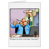 Drôle carte de jour de la Boss National "Spectickl (Devant)