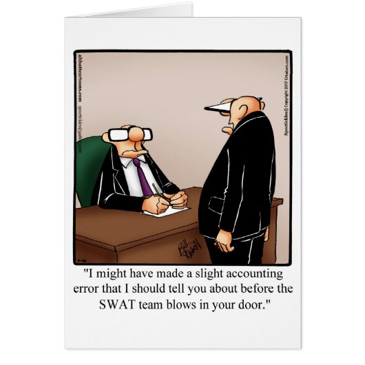 Drôle carte de jour de la Boss National "Spectickl (Devant)