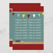 Drôle Carte de remerciements enseignant (Devant / Derrière)