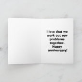 Drôle Carte De Voeux Anniversaire Pour Elle (Intérieur)