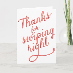 Drôle carte Saint Valentin   Balayer à droite