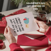 Drôle Carte Saint Valentin - Heureux de vous avoir